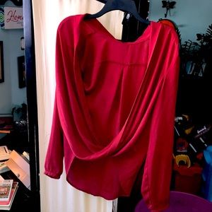 ATMOSPHERE Women’s 10 Blouse Red